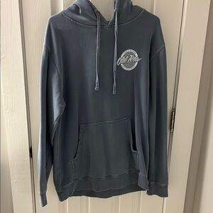 Old Row Blue Sweatshirt Hoodie Casual Style